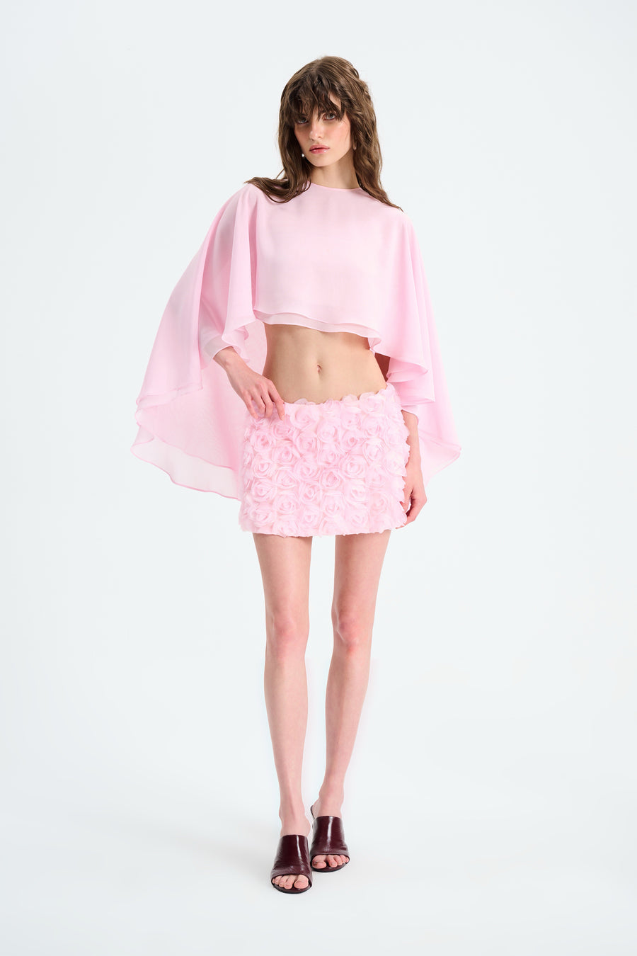 BLUSH PELERİN / PEMBE
