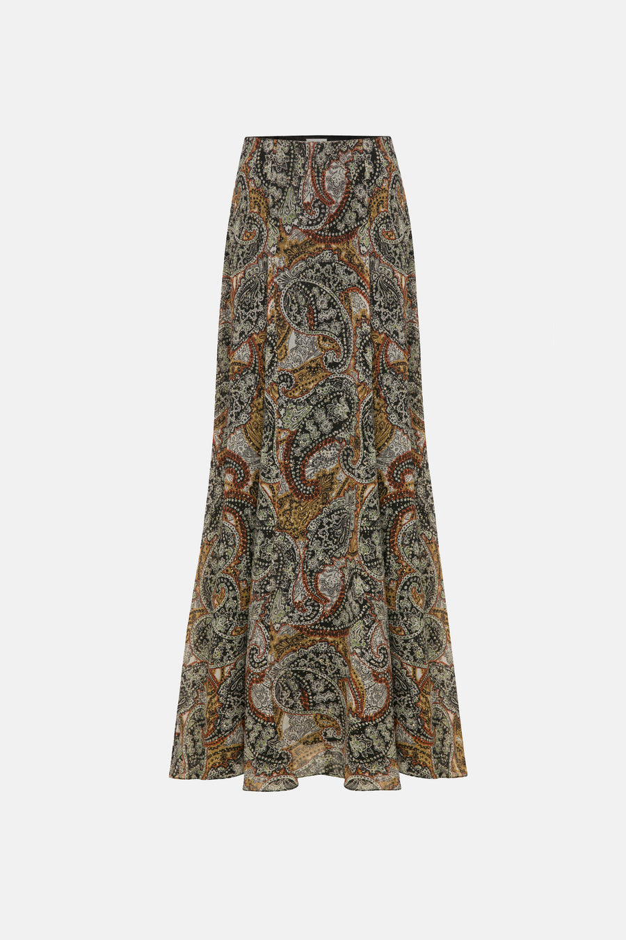 VEGA ETEK / KAHVERENGİ ŞAL DESENLİ