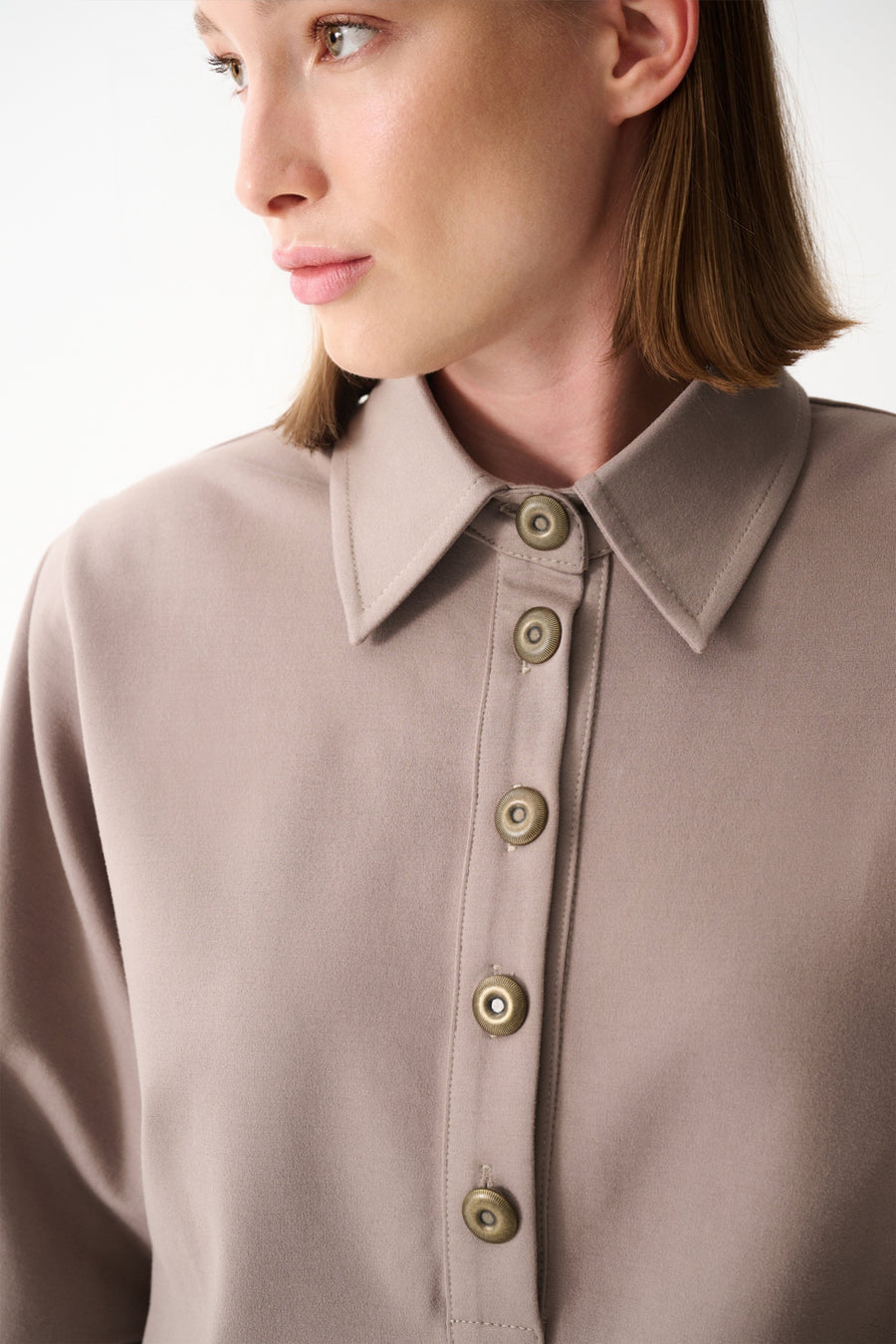 LUCKY ELBİSE / TAŞ RENGİ