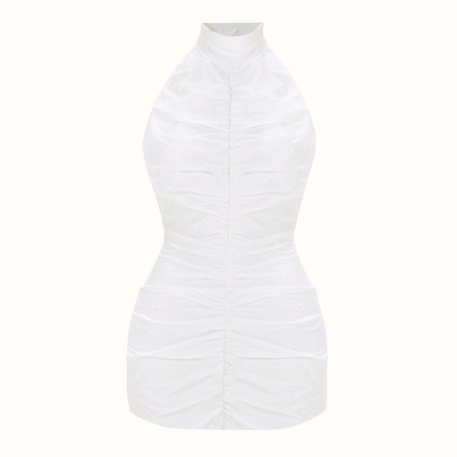Lana Mini Elbise / Beyaz - NAIA ISTANBUL Shop Online